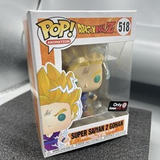 Funko Pop! DBZ Super Saiyan 2 Gohan #518 GameStop Exclusive with