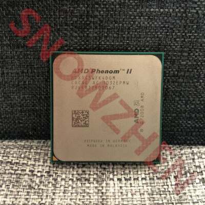 AMD Phenom II X4 945 CPU Quad-Core 3.0 GHz 6M 95W Socket AM3 Processors