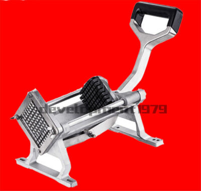 1pcs Manual French Fries Potato Chips Maker Fruit Vegetable Cutter with 3 Blades