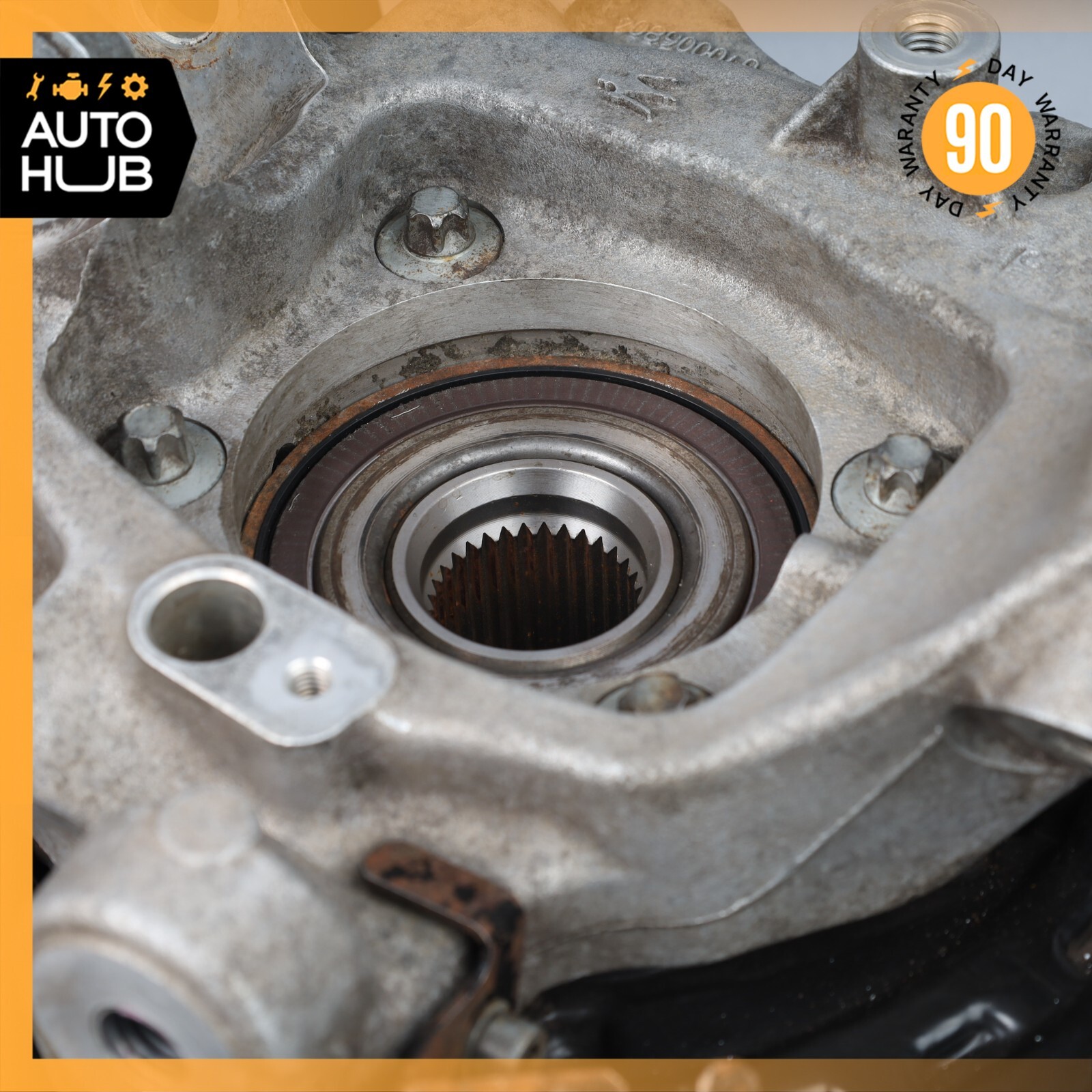 14-17 Maserati Ghibli M157 S Q4 Rear Left Side Spindle Knuckle Hub OEM 75k