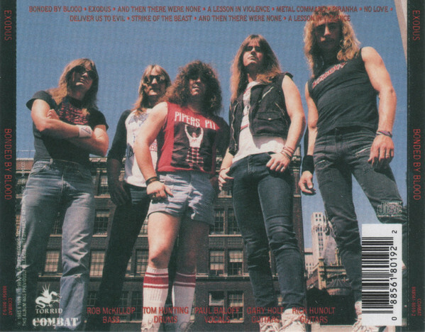 Exodus - Bonded By Blood CD - SEALED Thrash Metal - CLASSIC +