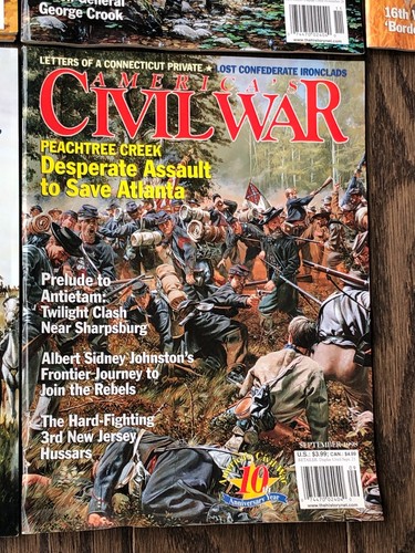 Vintage 1994-1998 America's Civil War Magazine Lot of 18 - Picture 19 of 19