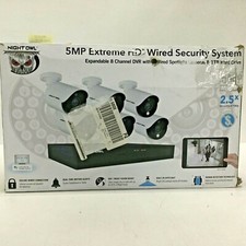 Night Owl Bullet CCTV Security Camera System, C5X1L-86, White