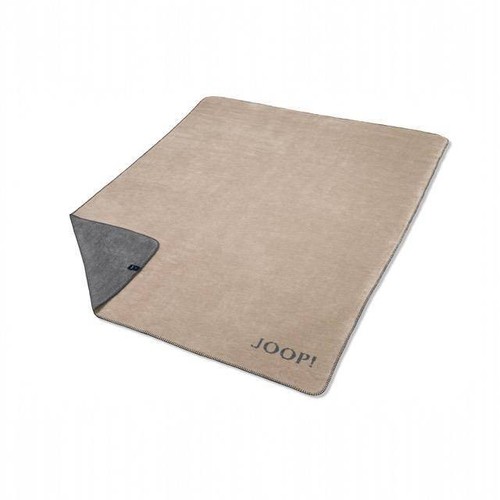JOOP! Wohndecke Melange Doubleface Sand - Stein 150 x 200 cm - Bild 2 von 2