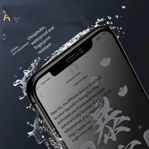 Protector de pantalla templado anti-peeping sombra para iPhone 15 14 13 12 11 XS - Imagen 5 de 24