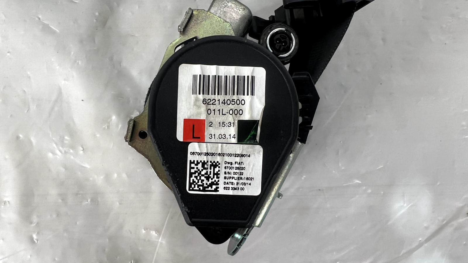 2014-2021 Maserati Quattroporte Front LHRH Side Seat Belt Retractor OEM SET