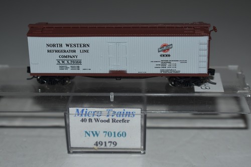 Frigorífico de una sola puerta escala N MTL 49179 Chicago & Northwestern 40' 70160 C45273 | Zustand: Used