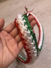 Red, Green White Mexican Double RibbonGraduation Lei Custom orders available