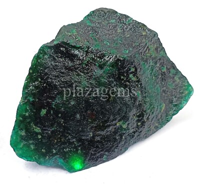 Natural Green Emerald 4396 CT  EGL Certified Rough Loose Gemstone 5ARP