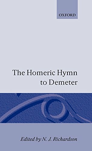 the homeric hymn to demeter the homeric hymn to demeter