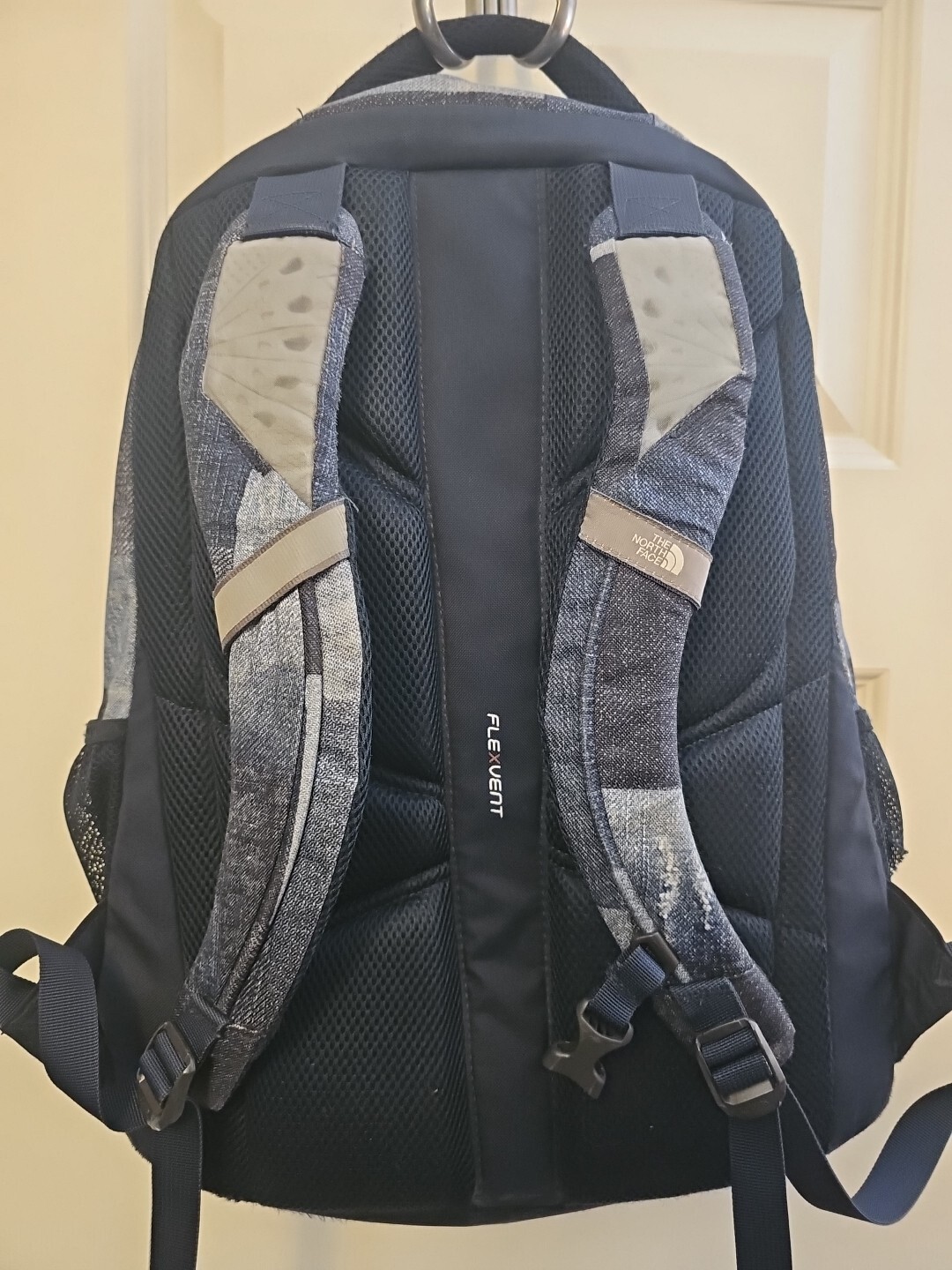 The North Face Jester Flexvent Backpack Denim Squ… - image 5