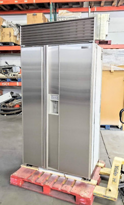 SUB-ZERO 42'' RECONDITIONED 680 w/PERFECT STAINLESS DOORS REFRIGERATOR @ CHEAP !!