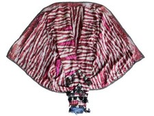 RARE UZBEK HANDMADE EMBROIDERY NATIONAL CAPE-DRESS FOR WOMEN -"KALTACHA"
