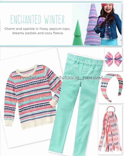NWT GYMBOREE 5 STRIPED KNIT DRESS AND LEGGINGS ENCHANTED WINTER SNOWFLAKE FUN - Picture 8 of 11