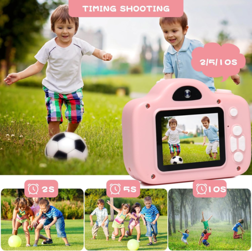 Kids Camera, Christmas Birthday Gifts for Children Age 3-8, HD Digital Video Cam - Picture 5 of 7
