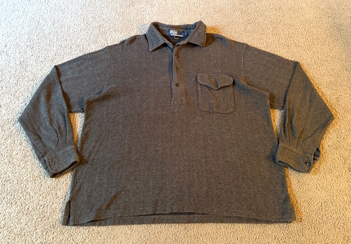 Polo Ralph Lauren Cotton Henley Casual Button-Down Shirts for Men