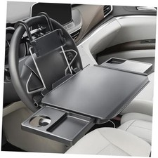 Large Car Steering Wheel Tray Back Seat Headrest Tray with Phone Holder, 18"