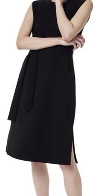 NWT Spanx AirEssentials Tie Waist Sleeveless Tank Dress ~ Black ~ Size M
