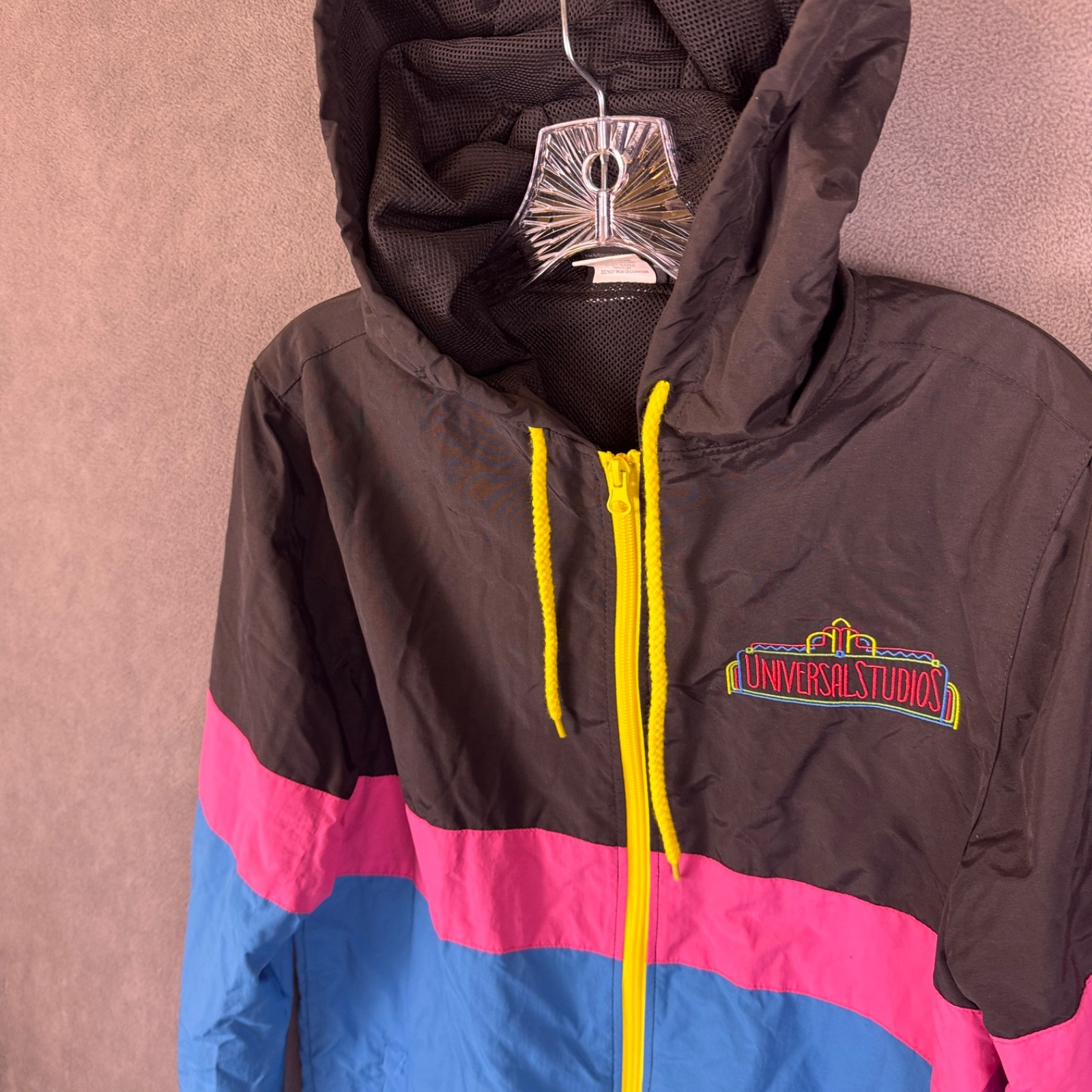 Universal Studios Windbreaker Jacket Size XS Marq… - image 3