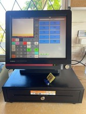 Casio QT-6600 POS Terminal with Cash Till & Touch Screen & Printer