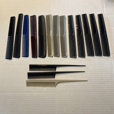 Lot of 16 Vintage Barber Shop - Salon Combs Hair Care