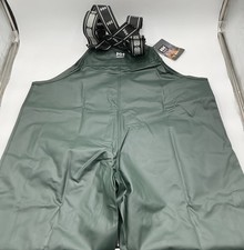 Helly Hansen Unisex Highliner Waterproof Fishing Bib Pants-Dark Green-Size: XL