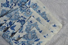 Hand Block New Print 100 Cotton 5 Yard Fabric NO TARRIF CHARGES 100 ZK 169