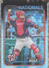 2024 Topps Chrome #64 Keibert Ruiz Prism Refractors