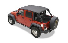 Bestop 52584-35 Black Header Extended Safari Bikini Top For 10-18 Wrangler Jk Bestop 52584-35 Black Header Extended Safari Bikini Top For 10-18 Wrangler Jk