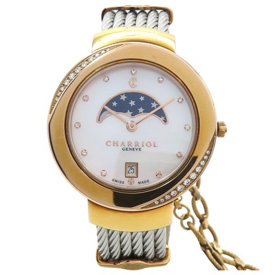 Charriol st tropez mother of pearl two tone luxury-women-charriol-used-  main image 2