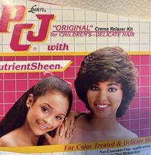 PCJ Original Creme Relaxer Kit for Children's Delicate Hair Box Sealed T2