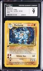 1999 POKEMON BASE SET 1ST EDITION-1999-2000 COPYRIGHT #8 MACHAMP-HOLO CGC 9