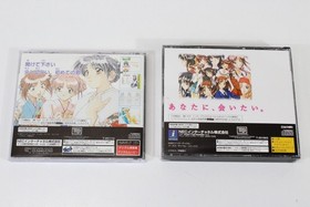 LOT 2 Sentimental Graffiti & First Window CIB Spine SEGA Saturn SS Japan NTSC-J