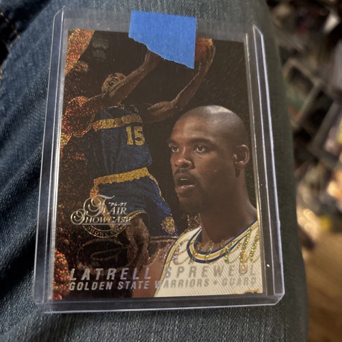 Latrell Sprewell [Row 0] #41 1996 Flair Showcase card