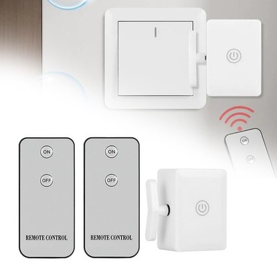 Für Smart Button Pusher mit zwei Fernbedienungen für einfache Lichtbedienung