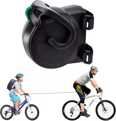 Fahrrad Zugsystem Abschleppseil Einziehbar E-Bike MTB Kinder Zugseil 2.5m 200kg