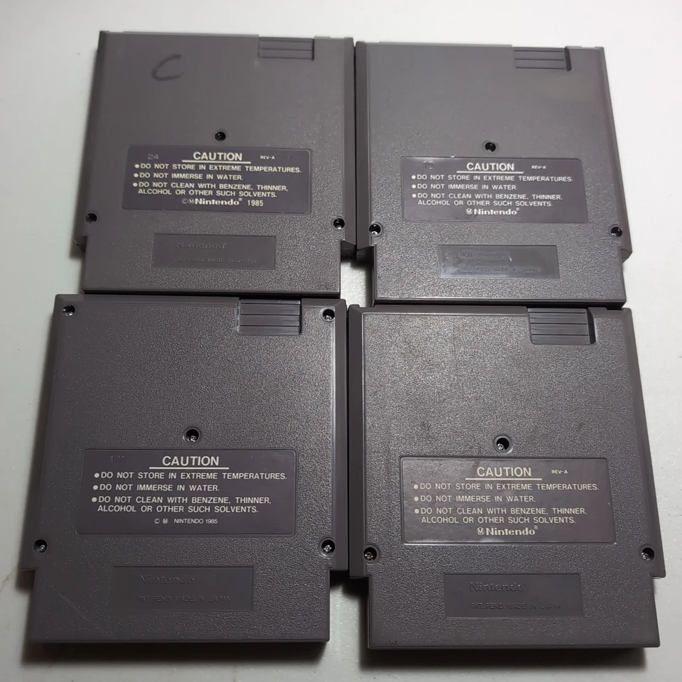 NES Game Lot of 4 – Double Dribble, Golf, Winter Games, Ice Hockey Free Shipping - Image 2 of 4