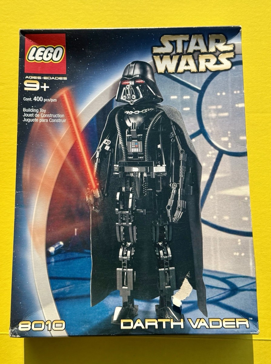 LEGO 8010 Star Wars Darth Vader 397 pieces 2002 MIB Factory Sealed