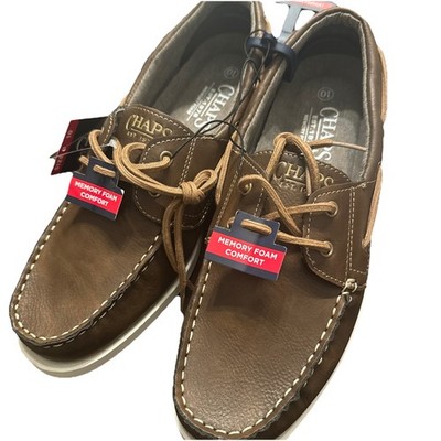 CHAPS  Men s Footwear with Memory Foam Cognac size 10 (other sizes avail) 