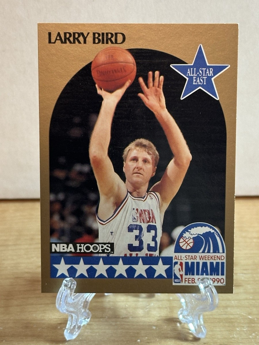 1990-91 NBA Hoops - All-Star Game Larry Bird #2 | eBay