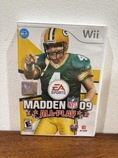 Madden NFL 09: All-Play TESTED (Nintendo Wii, 2008) Complete