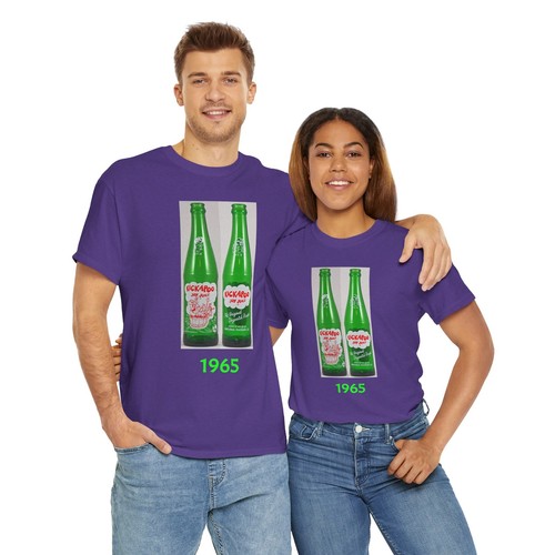Retro - Kickapoo Joy Juice Applied Color Label Green Bottle Unisex Cotton Tee - Picture 111 of 157