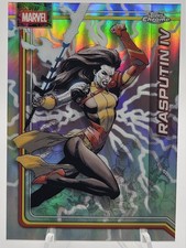 2026 Topps Chrome Marvel Comics #94 Rasputin IV Storms Lightning Refractor SP