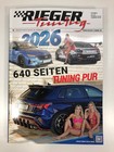 Rieger Tuning Katalog 2026 mit Miniposter Magazin Models Covergirls Cargirls