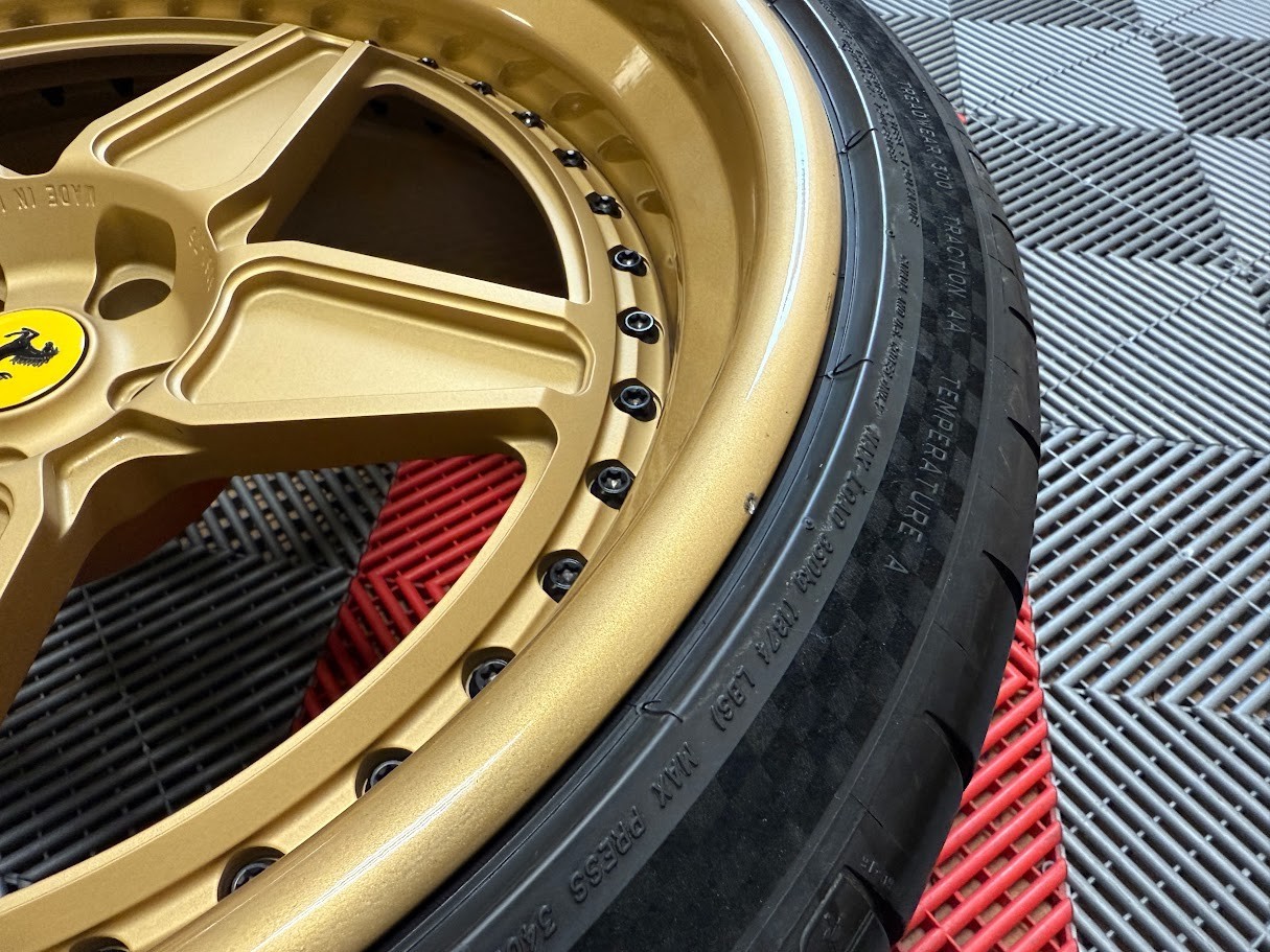 VOSSEN 20"/21" ERA-2 Forged 3-Piece Wheels Rims Michelin Tires for Ferrari SF90