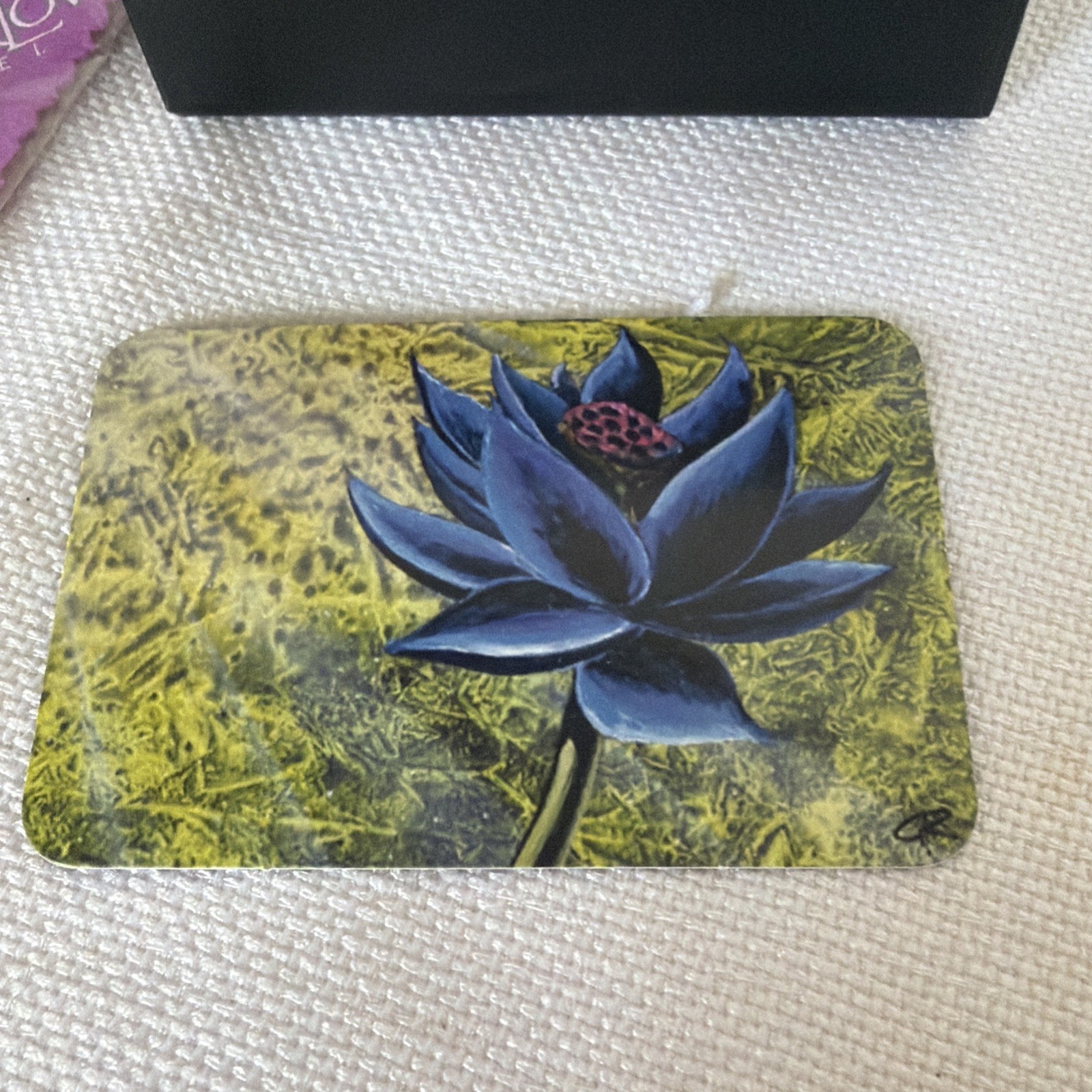 RockLove Magic The Gathering Black Lotus Ring Size 10 Sterling Silver MTG w/ Box view 5