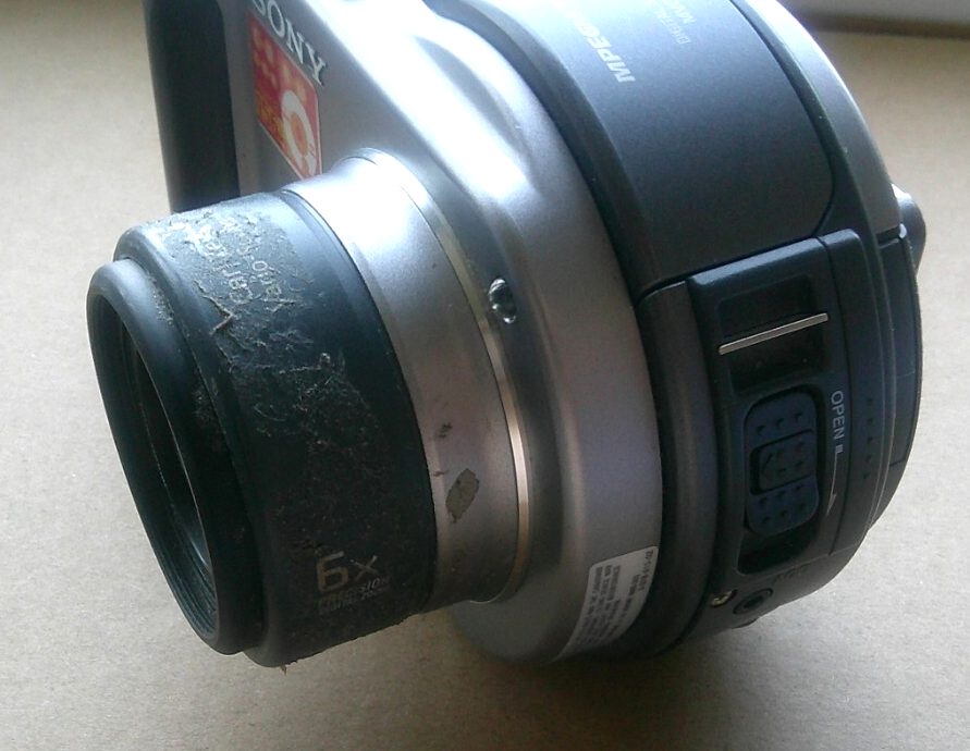 Sony Mavica MVC-CD300 3.3 MP Digital Camera - Silver for sale