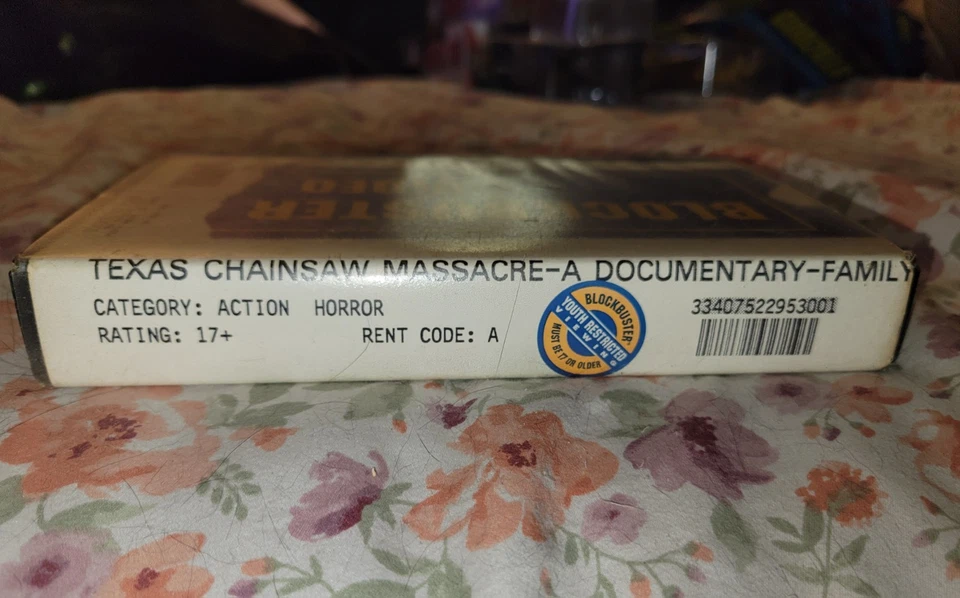 The Texas Chainsaw Massacre - A Family Portrait Documentary VHS Blockbuster... - Image 4 of 4