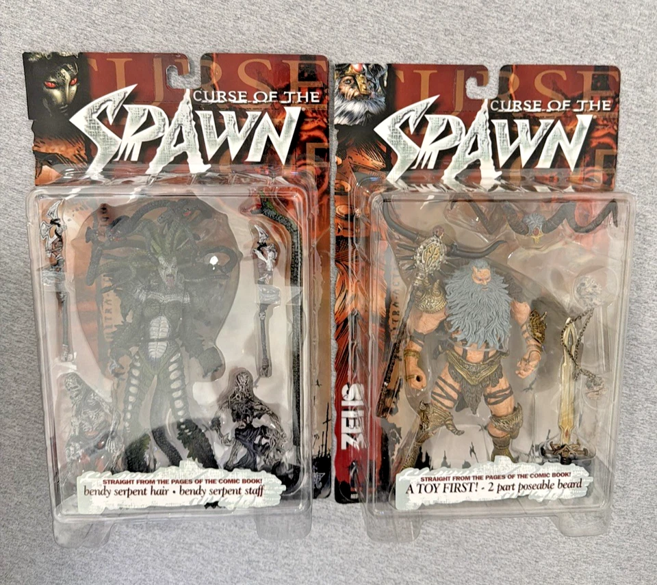 Figuras de acción McFarlane Toys Spawn 13 Curse of the Spawn MEDUSA y ZUES nuevas Foto 4 de 4