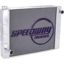 Speedway Fabricated Tig Welded Aluminum Race Radiator Fordmopar 22 X 19